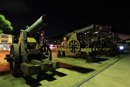 長州藩の砲台のレプリカ