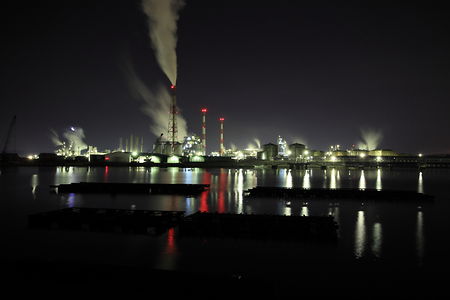 ダイセル化学工業の工場夜景