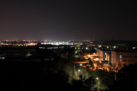 新都田方面の夜景
