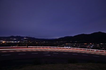敷島駅方面の夜景