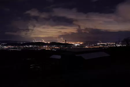 反古山の夜景