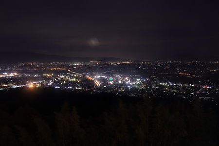 九州道を中心とした夜景