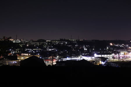 多摩センター方面の夜景