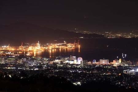 清水港を中心とした夜景