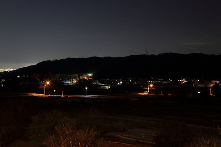 愛川町の夜景