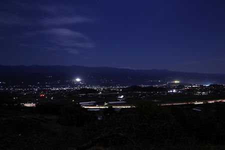 高森町方面の夜景