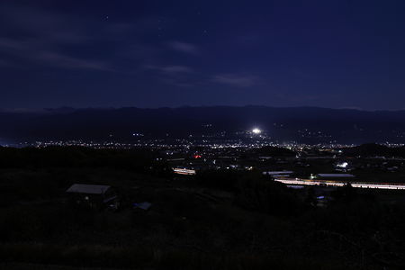 高森町方面の夜景