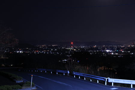 池田町の夜景