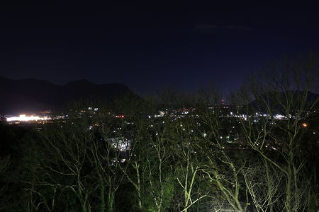 西脇市方面の夜景