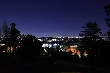 大坂台公園の夜景